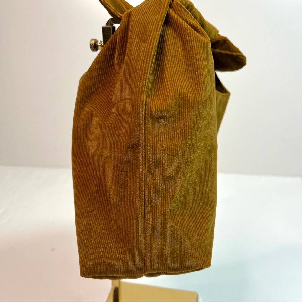 MERIT Cosmetics Signature Corduroy Caramel Color Makeup Bag - Picture 11 of 16